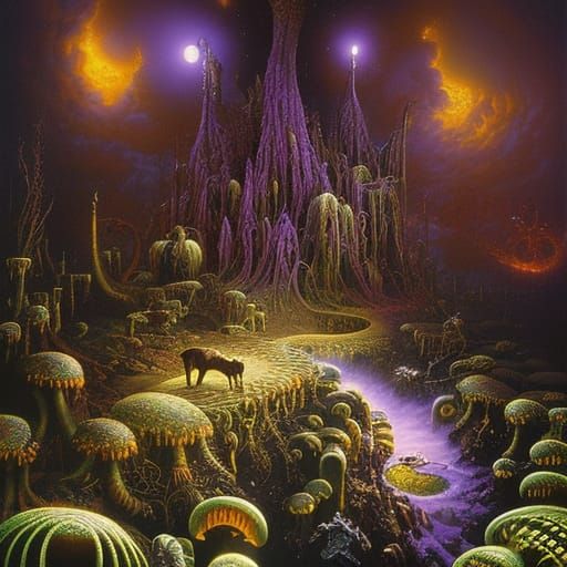 Flying Fungi of Yuggoth: Epic Horror