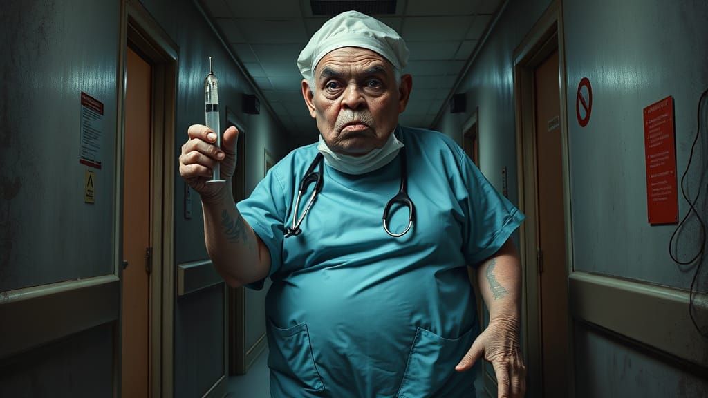 Surreal Nightmare of Big Berta the Nightshift Nurse