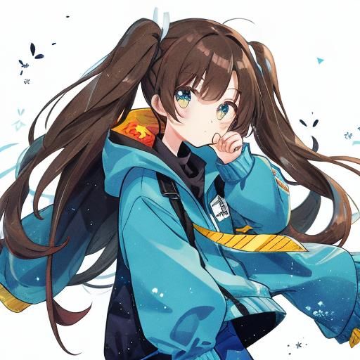 AI Generated Image of One Girl