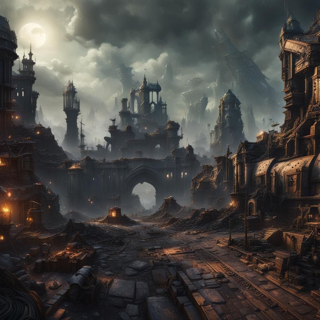 Warhammer 40k Detailed Matte Painting
