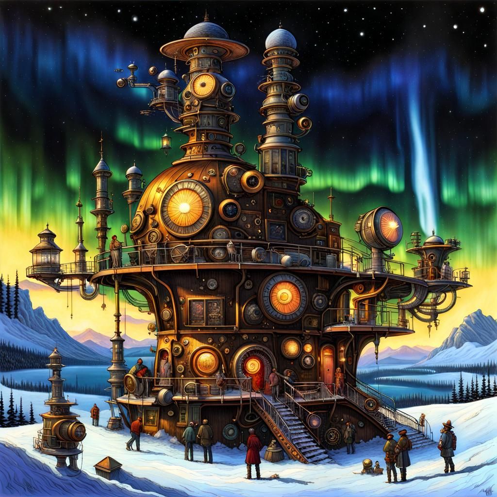 Steampunk Observatory