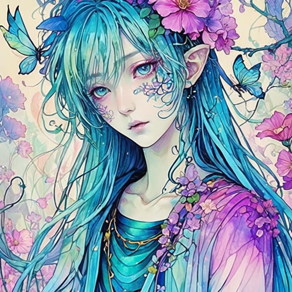 Otherworldly Creature in Dreamscape: Macrophotography