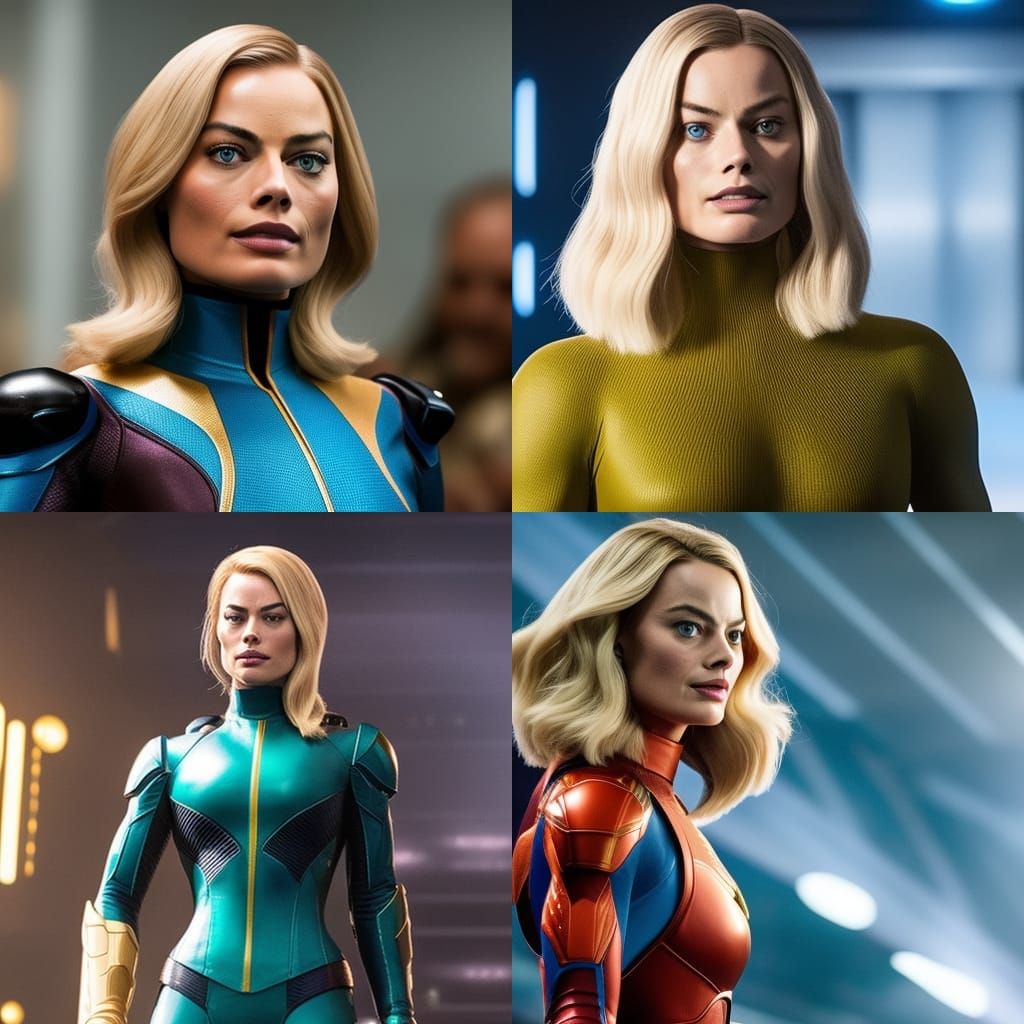 Samus Aran Inspired Sci-Fi Portrait