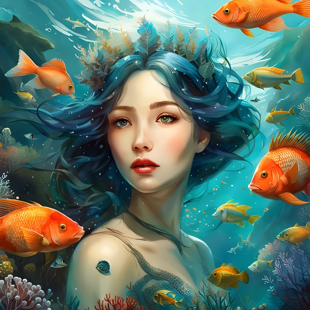 AI Interpretation: Princess of the Waters