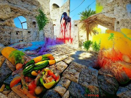 Colorful Hyperrealistic 3D Scene in CryEngine