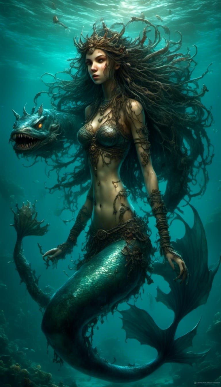 Vampire Mermaid