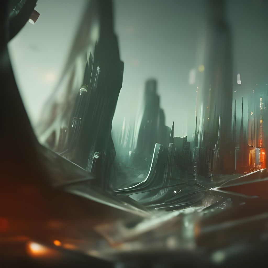 Detailed Matte Painting of the Number 66