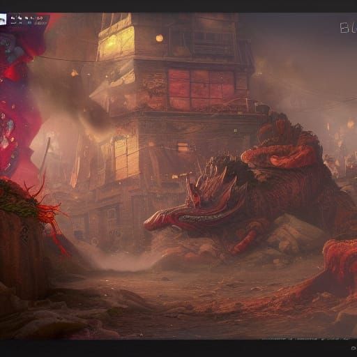 Bacon, Hammers, and Marijuana: Detailed Matte Painting