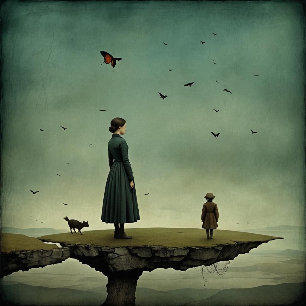 Dreamlike Collage Art Inspired by Welz-Stein