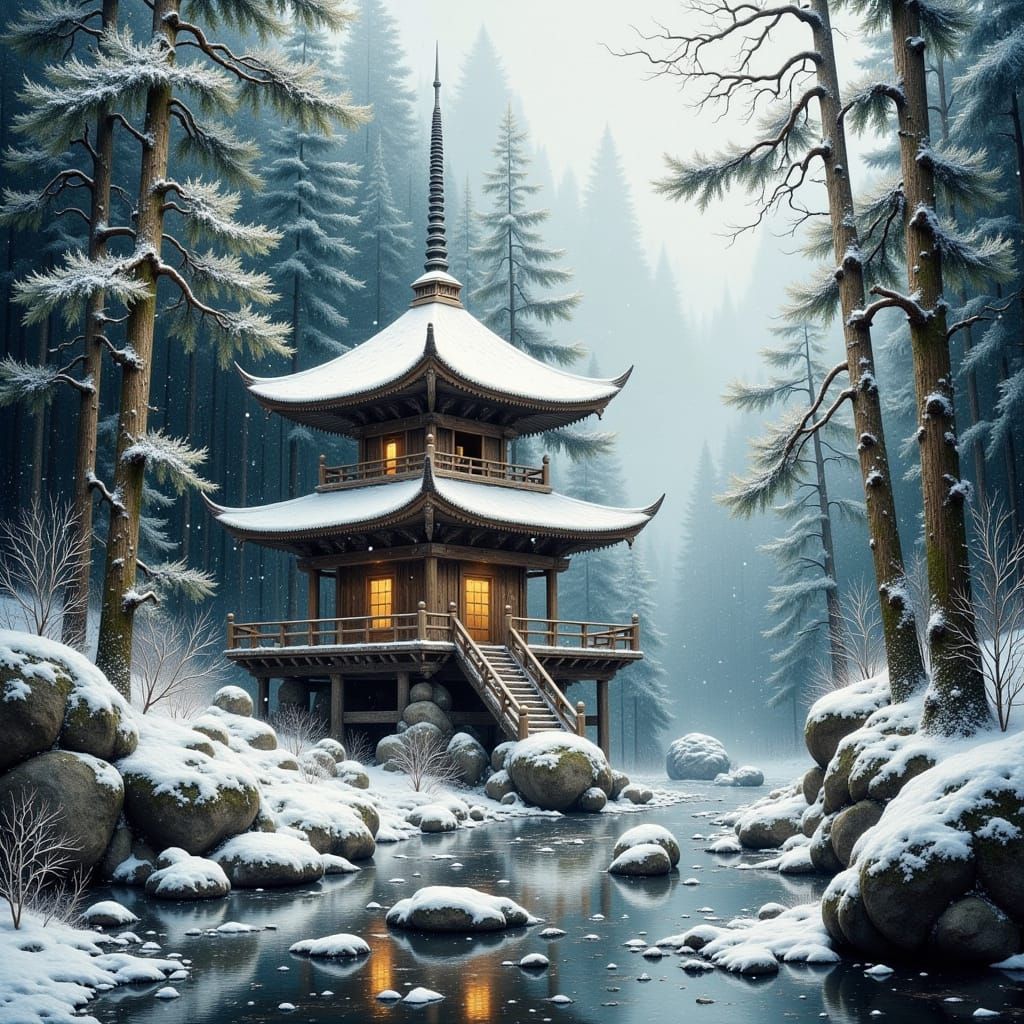 The Pagoda of the Whispering Pines