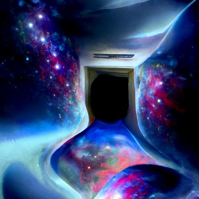 Abstract Inner Space Conceptual Art