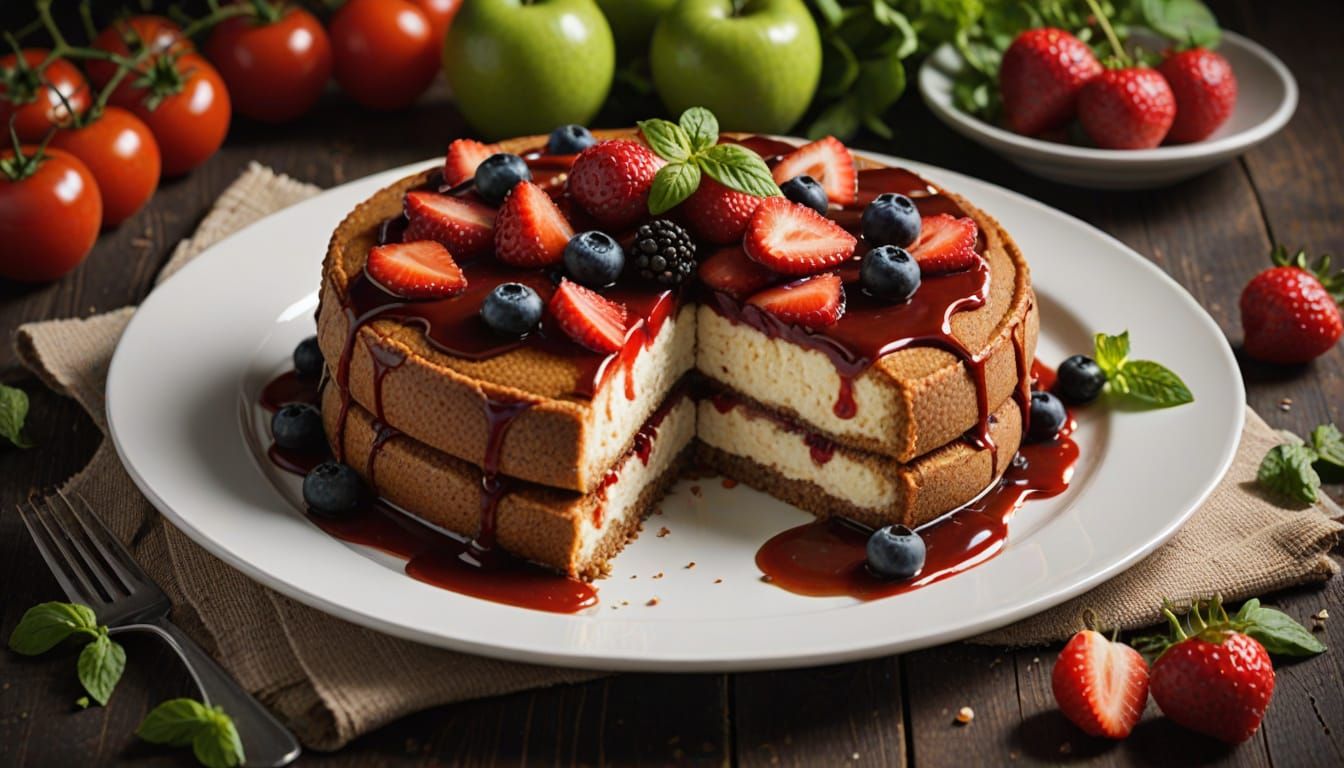 The Essence of Deliciousness Captured in AI Art