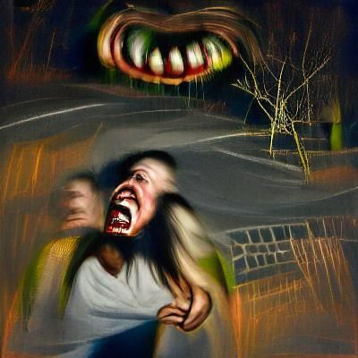 Night Terror: A Vision of Fear and Panic