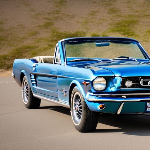 1966 Mustang GT Convertible Races Pacific Coast Highway