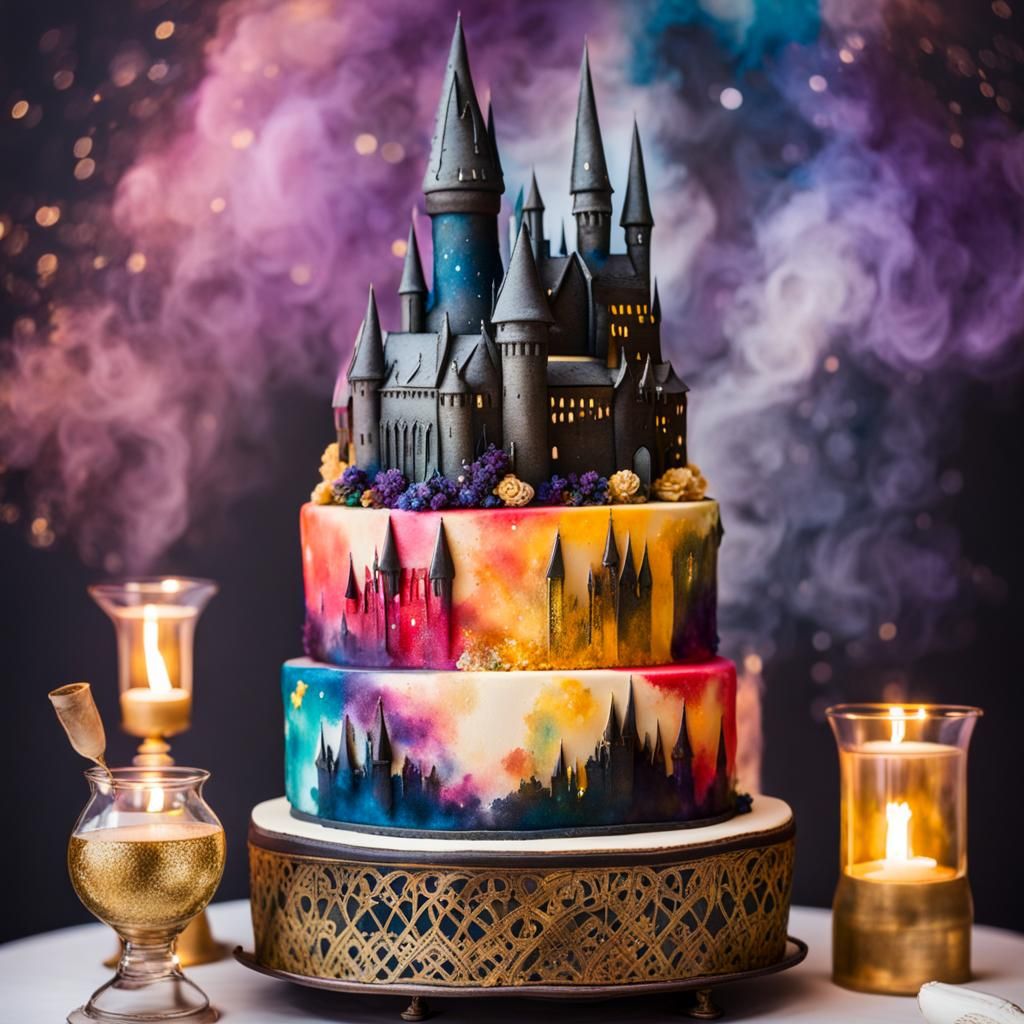 Hogwarts Cake