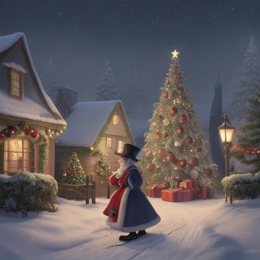 Disney's Christmas Carol Scene