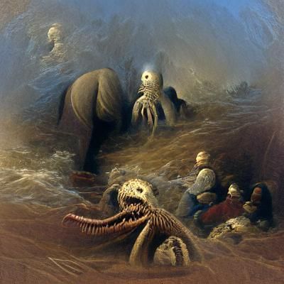 Eldritch Horror in Dark Fantasy Style