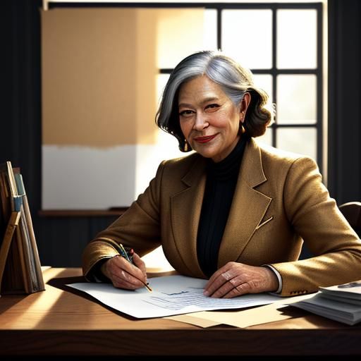 s you approach Mayor Eliza Thornwood in her office, she looks up from her desk, a stack of papers in front of her as she...