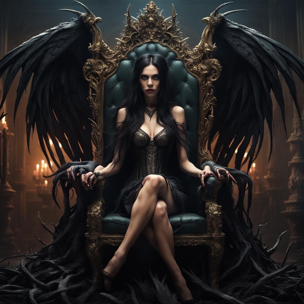 Sinister Tooth Fairy on Throne of Teeth