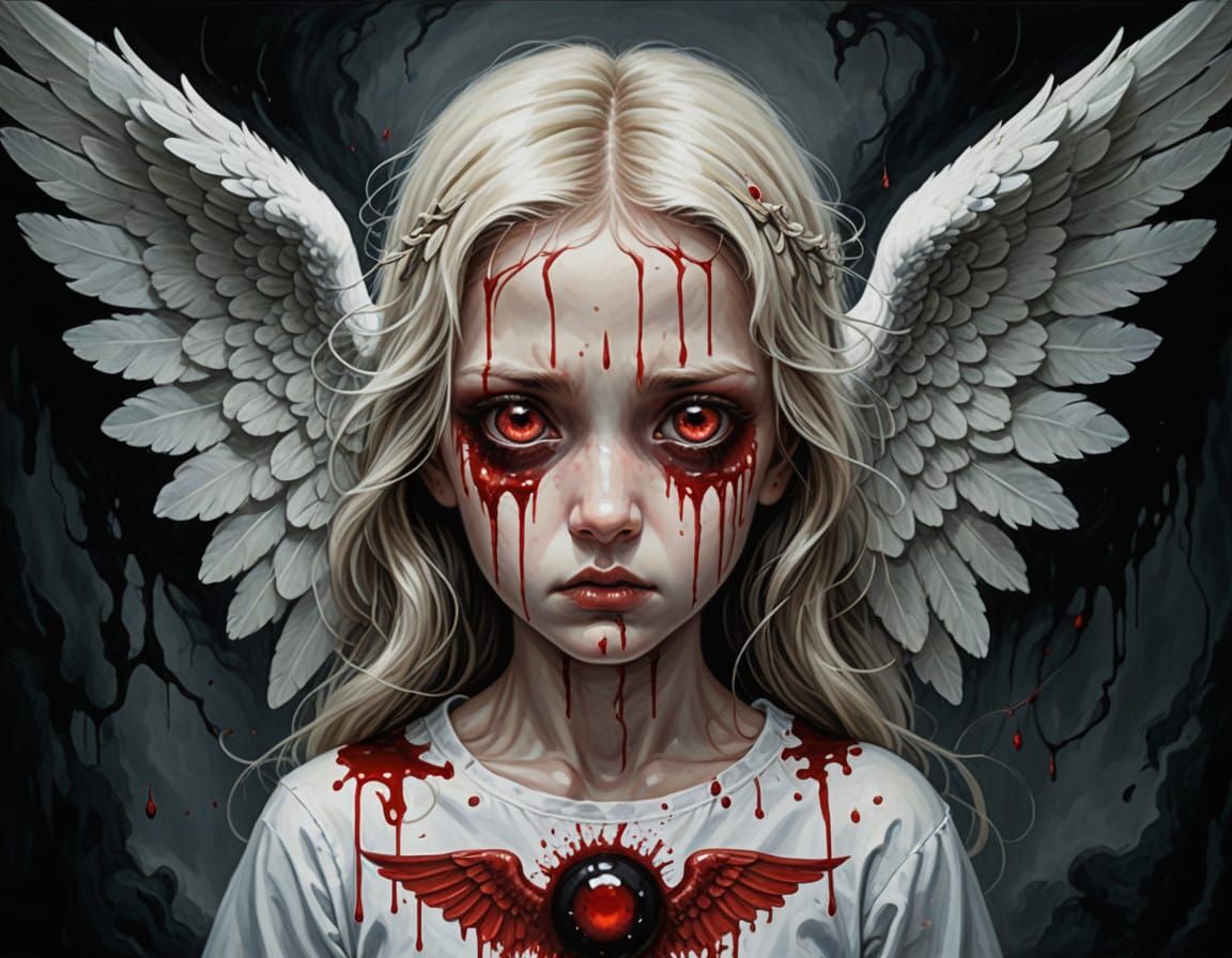 Eyes of an Angel in Despair
