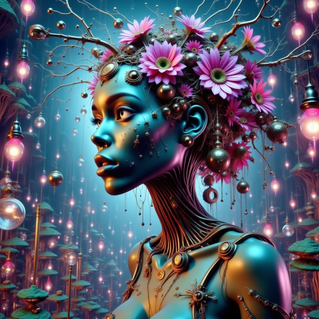 Hyperrealistic Splash Art with Intense Color and Detail