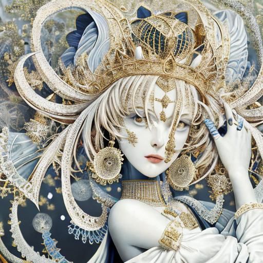 Intricate Julia Set Fractal Art