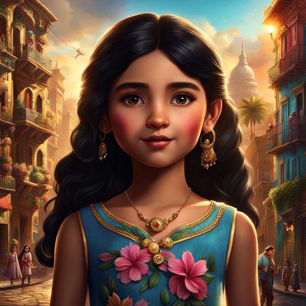 Portrait of Maribel: A Fantasy Concept Art