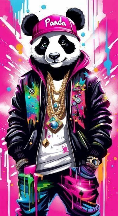 Panda Rapper 🎤🐼