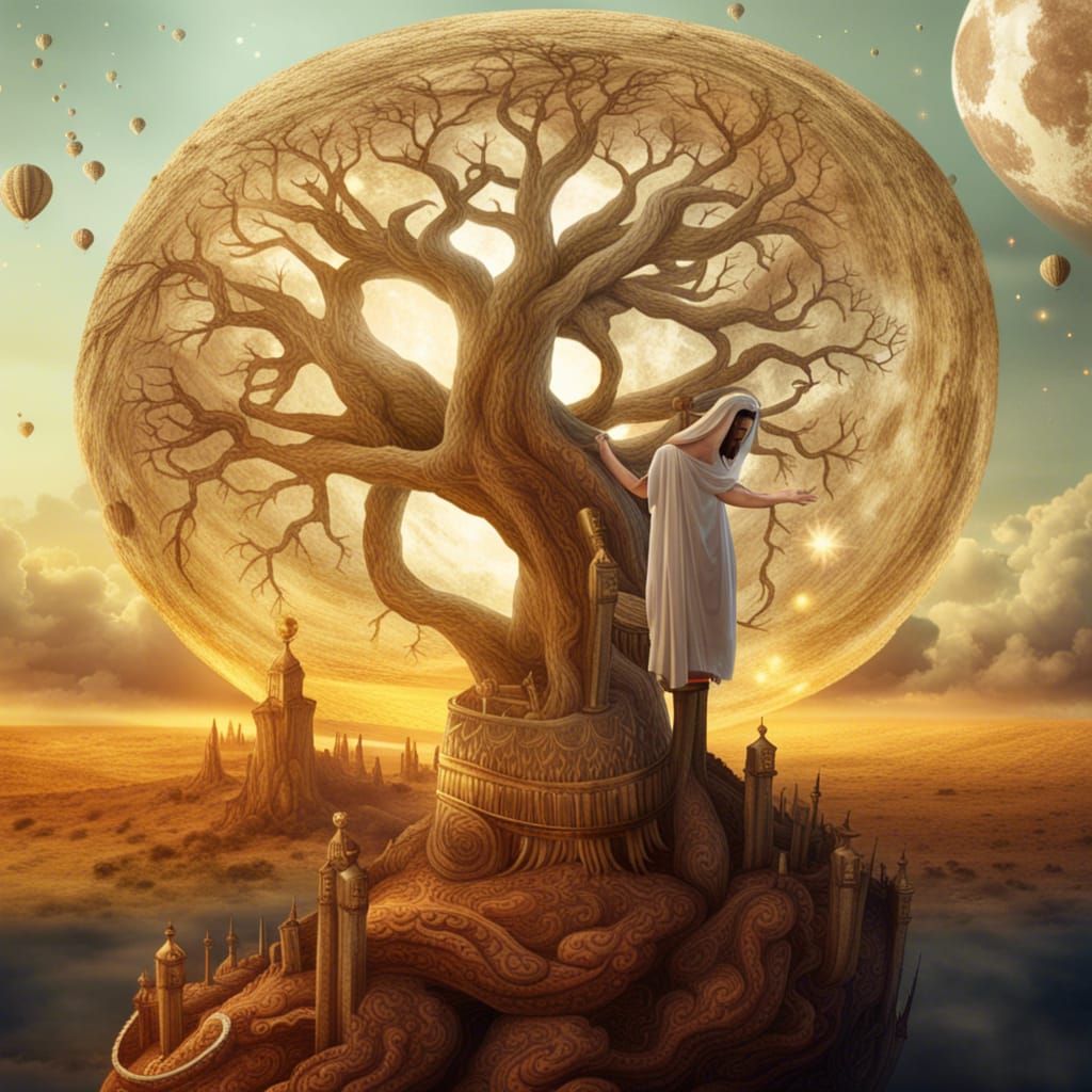 Surreal Moon Bread in a Starving Kingdom