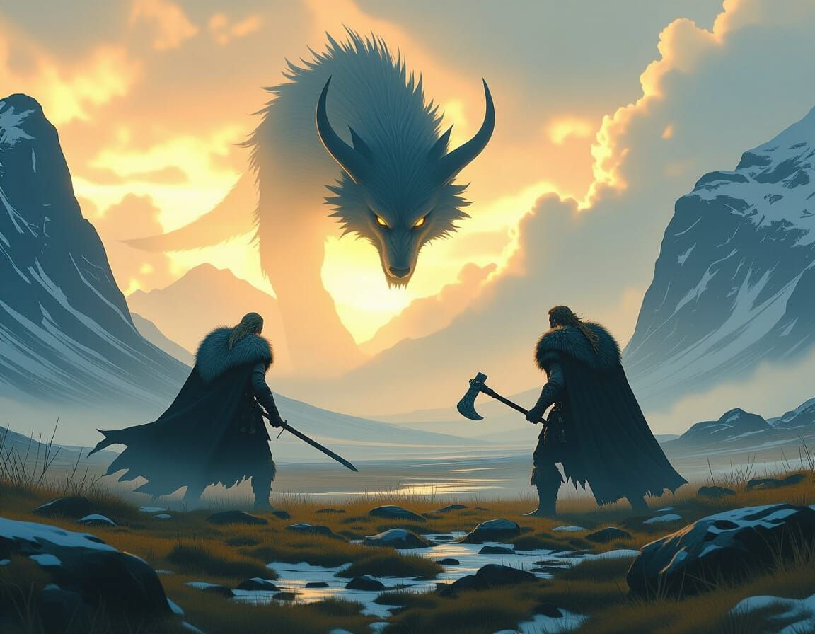 Fenris and Tyr: Intense Nordic Confrontation