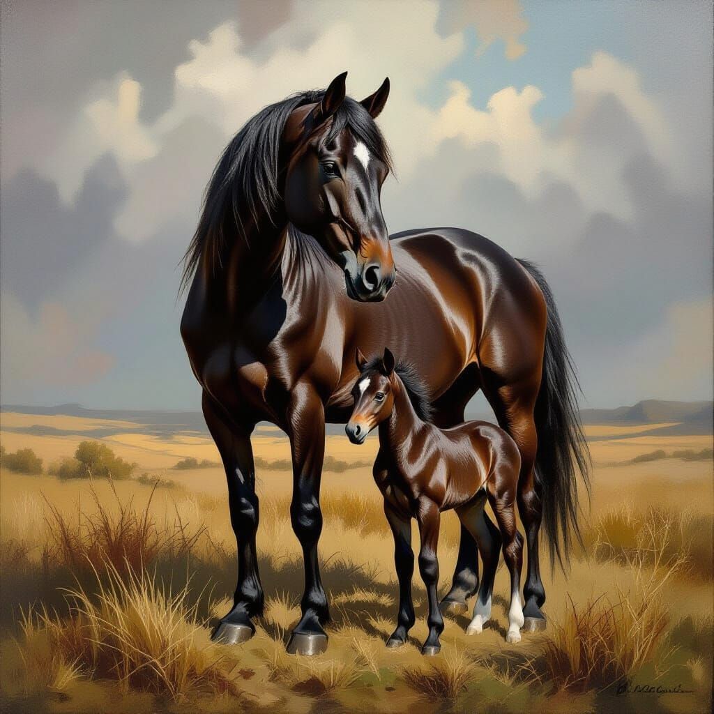 Mare and Foal