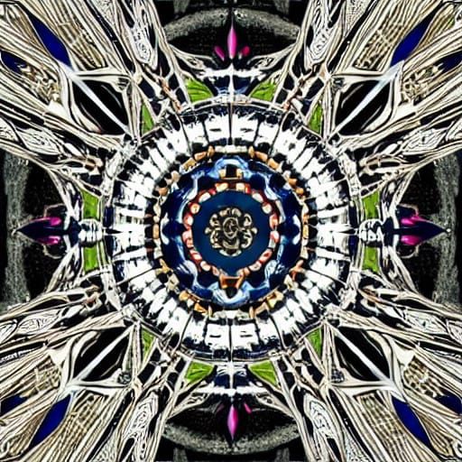 Sacred Geometry in Hyperrealistic Dreamscapes