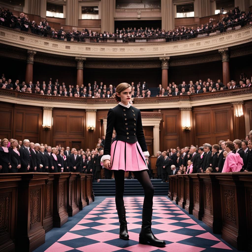 Sissy Maids Introduced in the House, Hyperrealistic Style