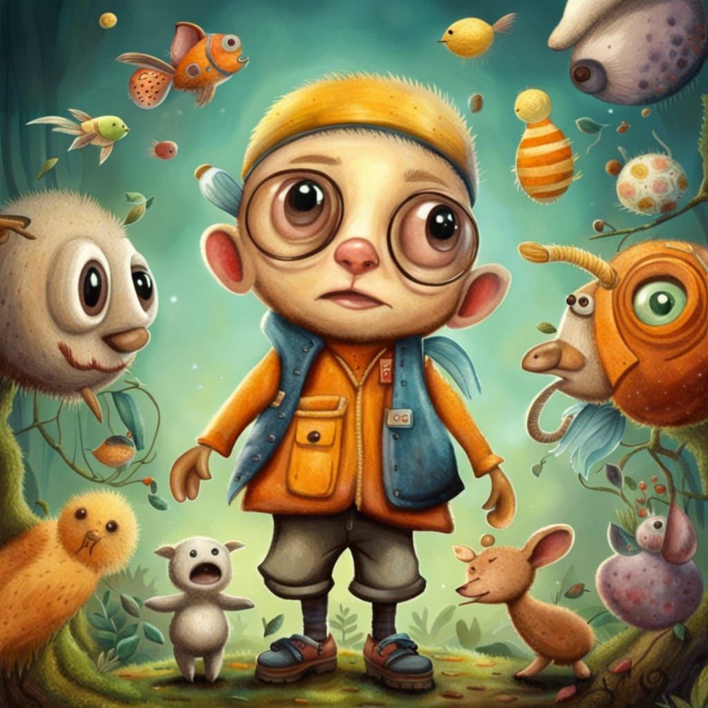 Toddler's book illustration II.