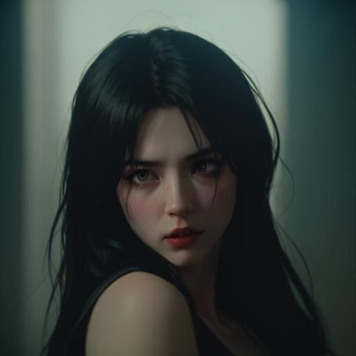 Dramatic Cinematic Film Still