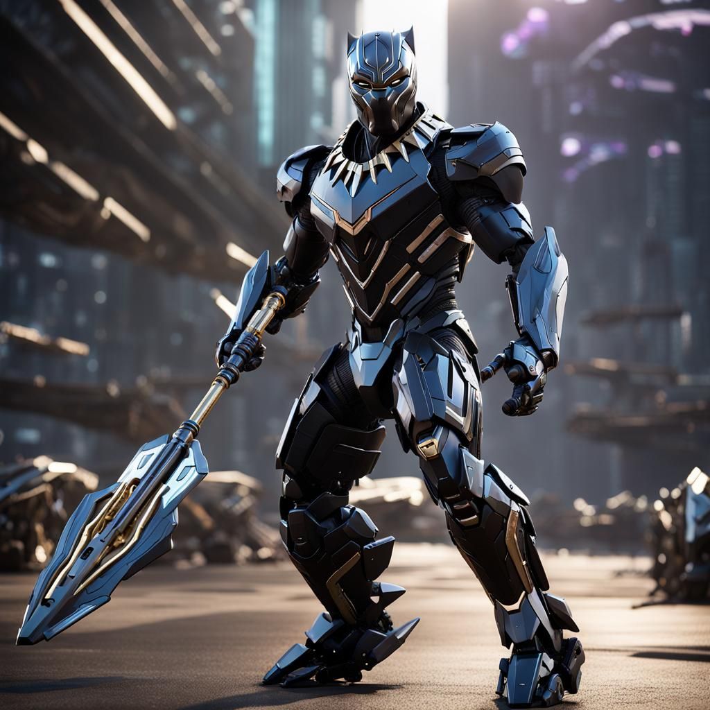 Black Panther as a Transformer