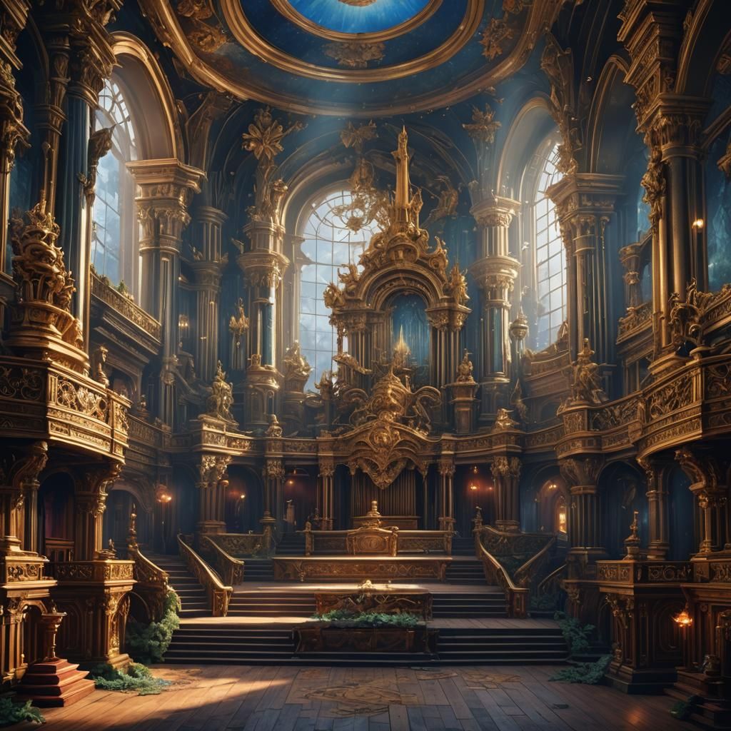 Fantastical Opera Stage Inspired by Tchaikovsky, Artstation ...