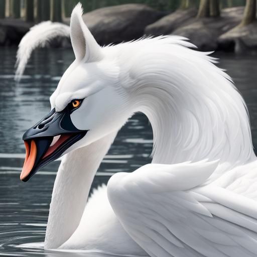Swan and Wolf: A Study in Contrast