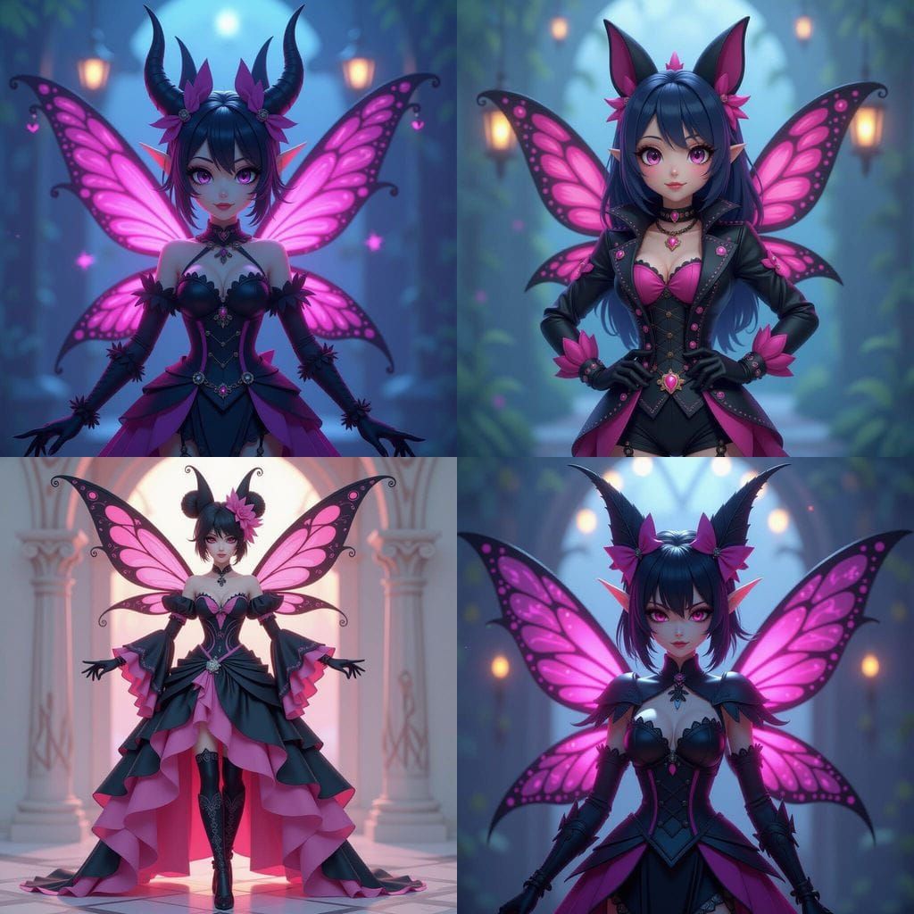 Demon Fairy Muppet in Kingdom Hearts Style