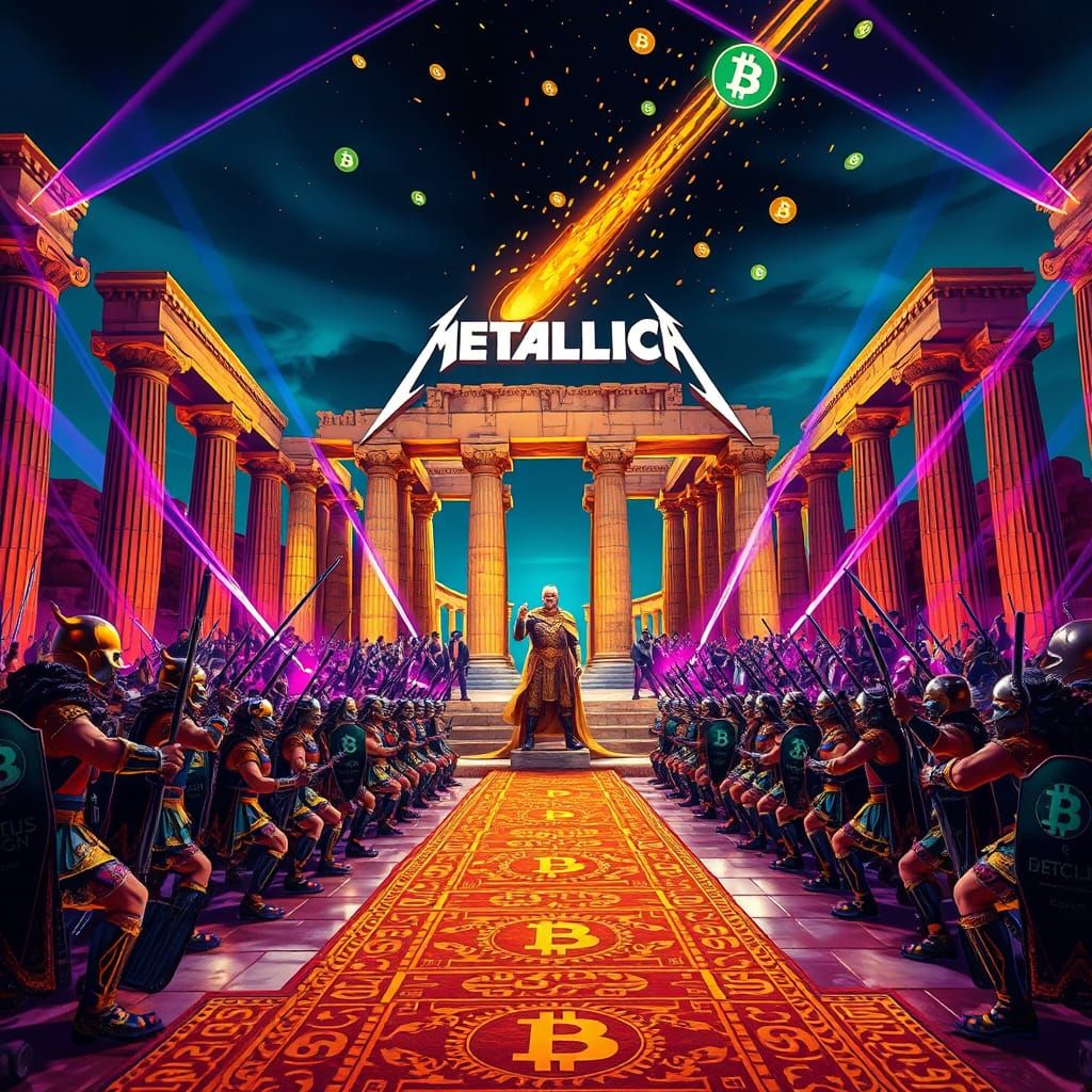 Epic Metallica Concert amidst Ancient Persepolis Ruins in Cy...