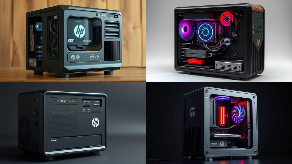 Sleeper PC Build: High-End Computer in Retro HP Case