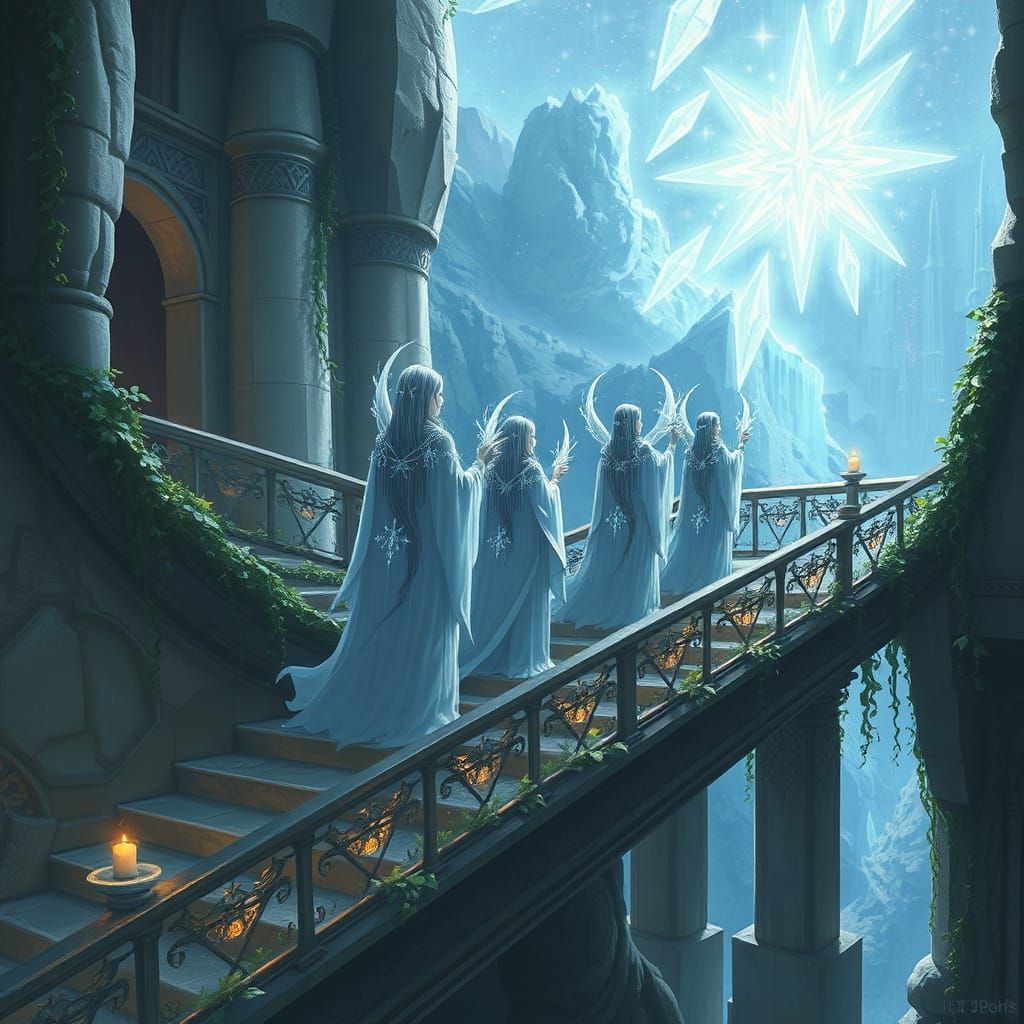 Ethereal Guardians of Elyndell's Veilward Bastion