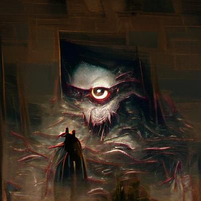 Sinister Watcher by Greg Rutkowski