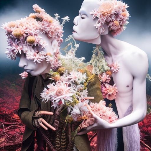 Surreal Worm Turns in Aokigahara, Stopmotion Style