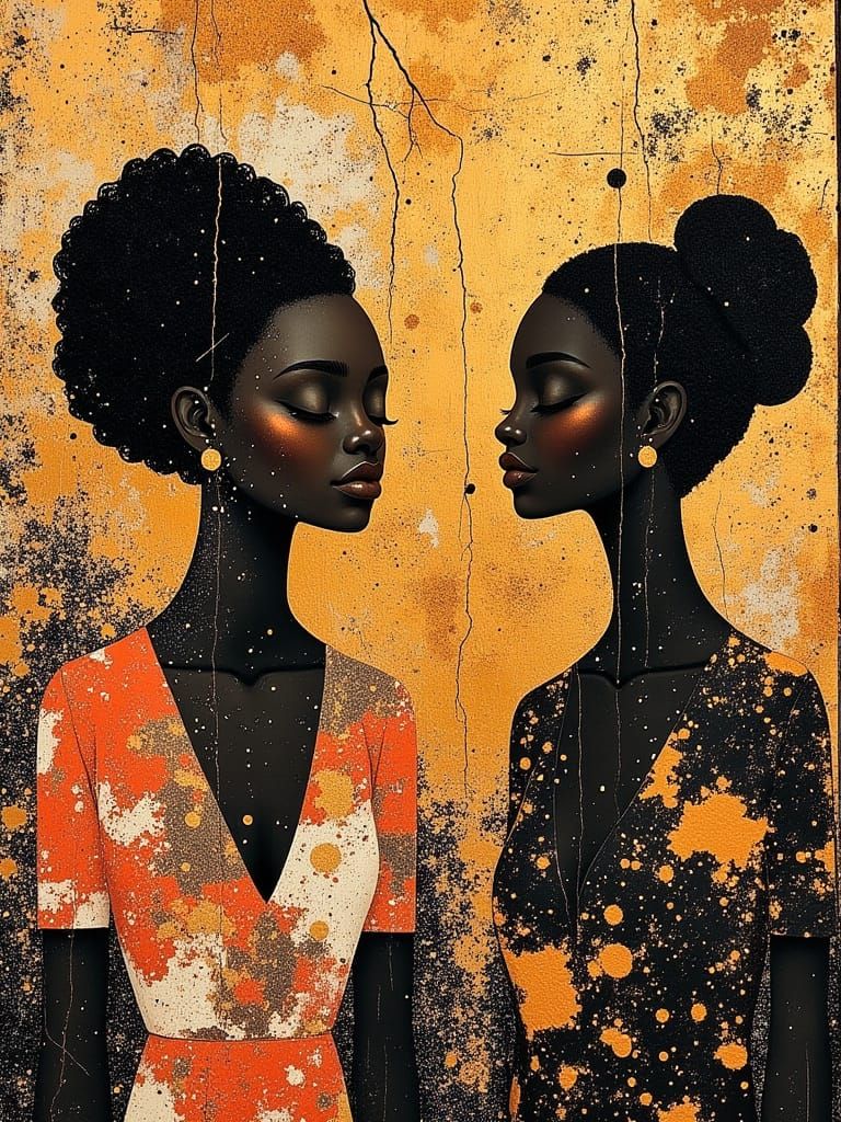 Black Women in Narrative Quilt Style