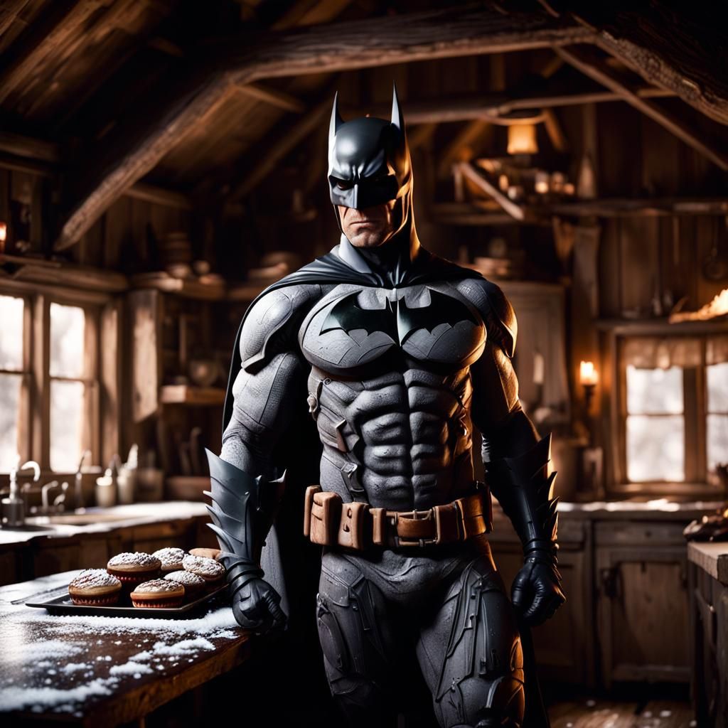 Batman Bakes: A Cinematic Kitchen Scene