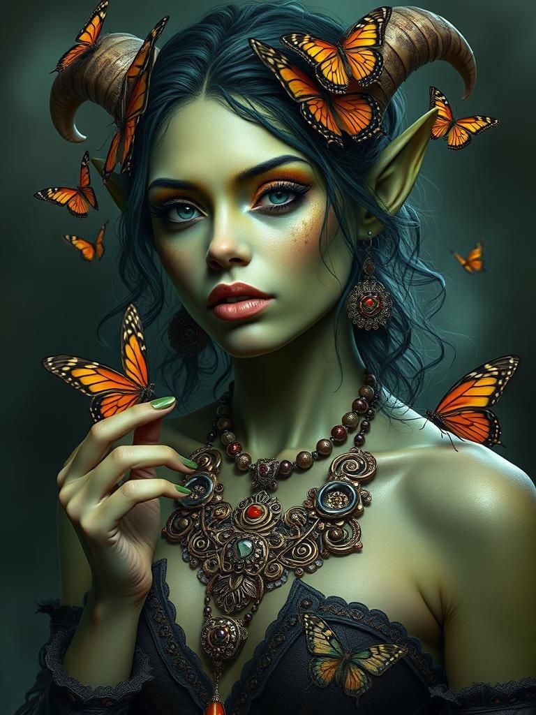 Orcs love butterflies