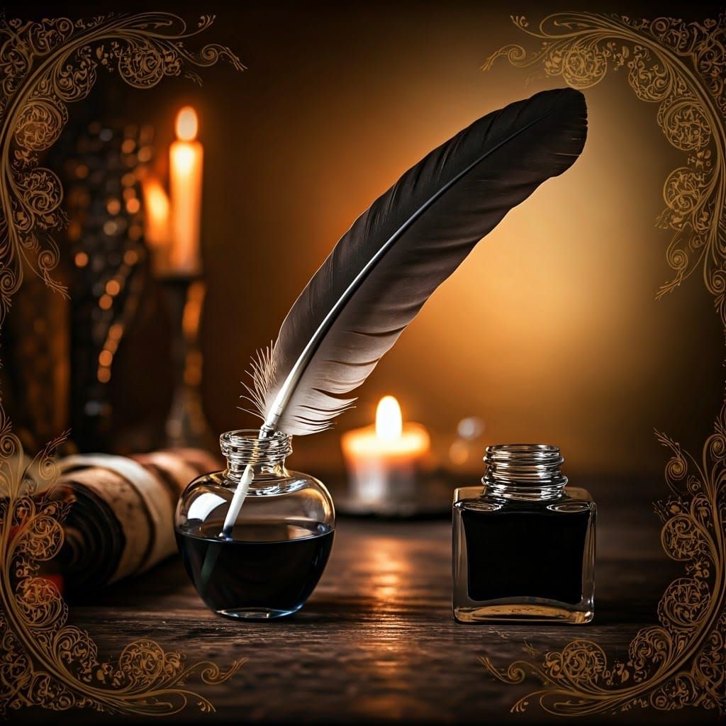 Luxurious Catalog Cover in Medieval Manuscript Style