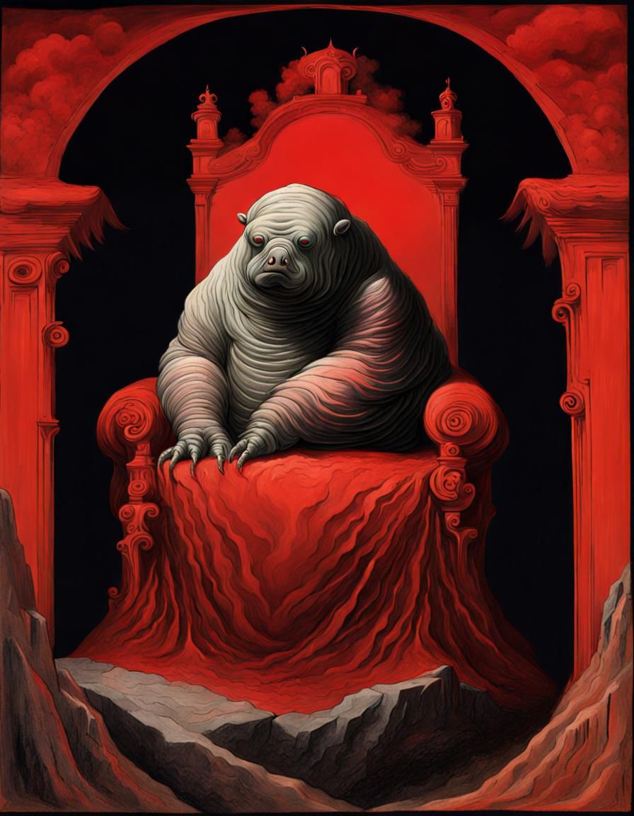 Tardigrade on a Throne