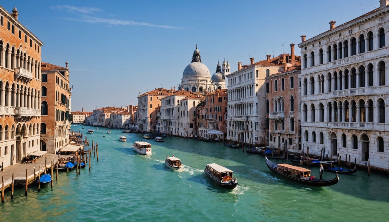 The Grand Canal in Venice